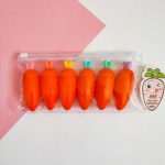 خرید هایلایتر فانتزی طرح هویج بسته 6 رنگی در وبسایت دوشنبه کالا