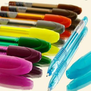 خودکار رنگی 8 رنگ صدف