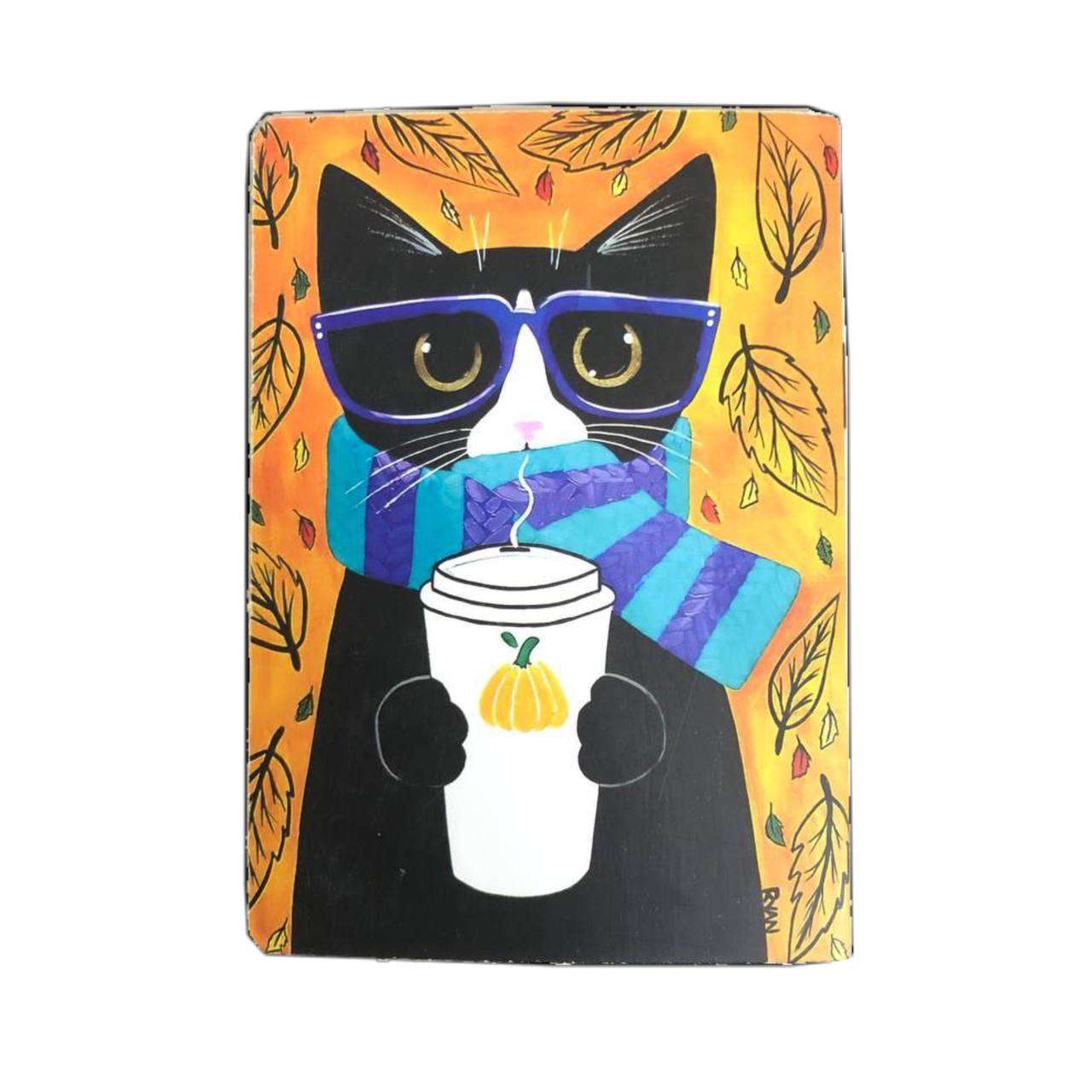 خرید انلاین دفترچه پاسپورتی طرح گربه در وبسایت دوشنبه کالا