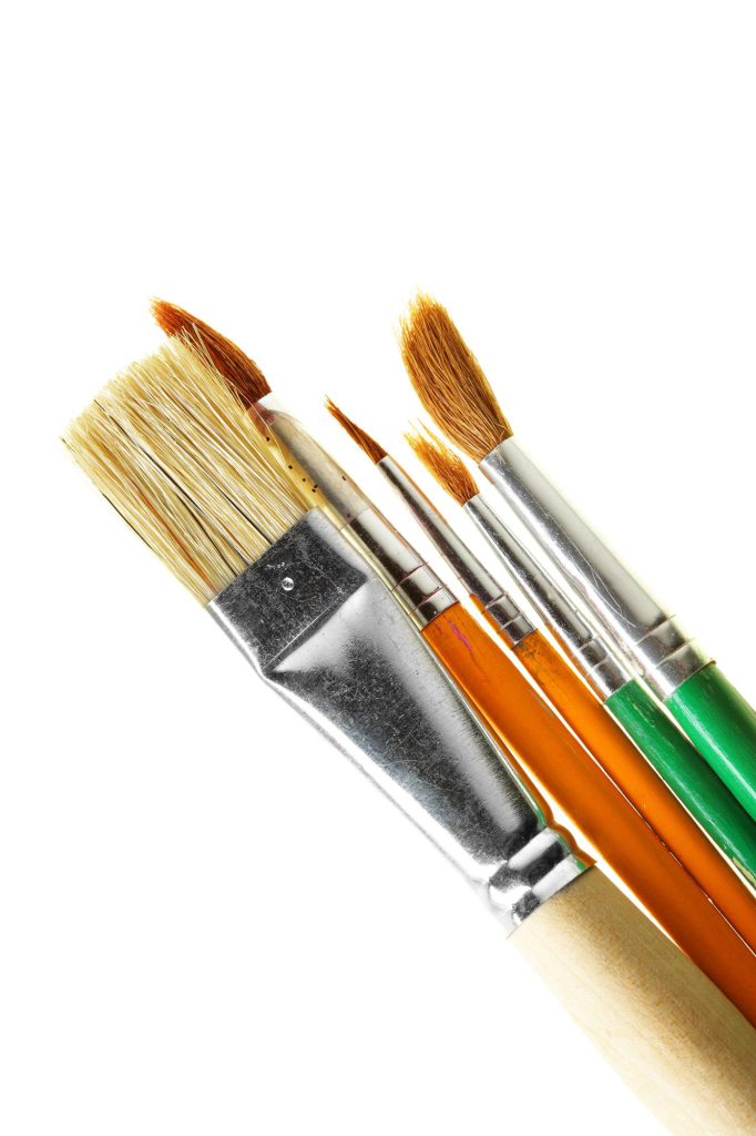 انواع قلم مو نقاشی 